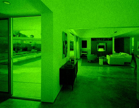 home in night vision