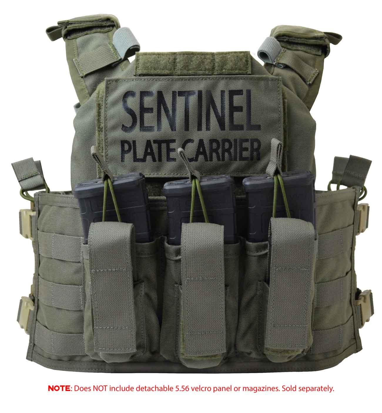 sentinel plate carrier bushido tactical